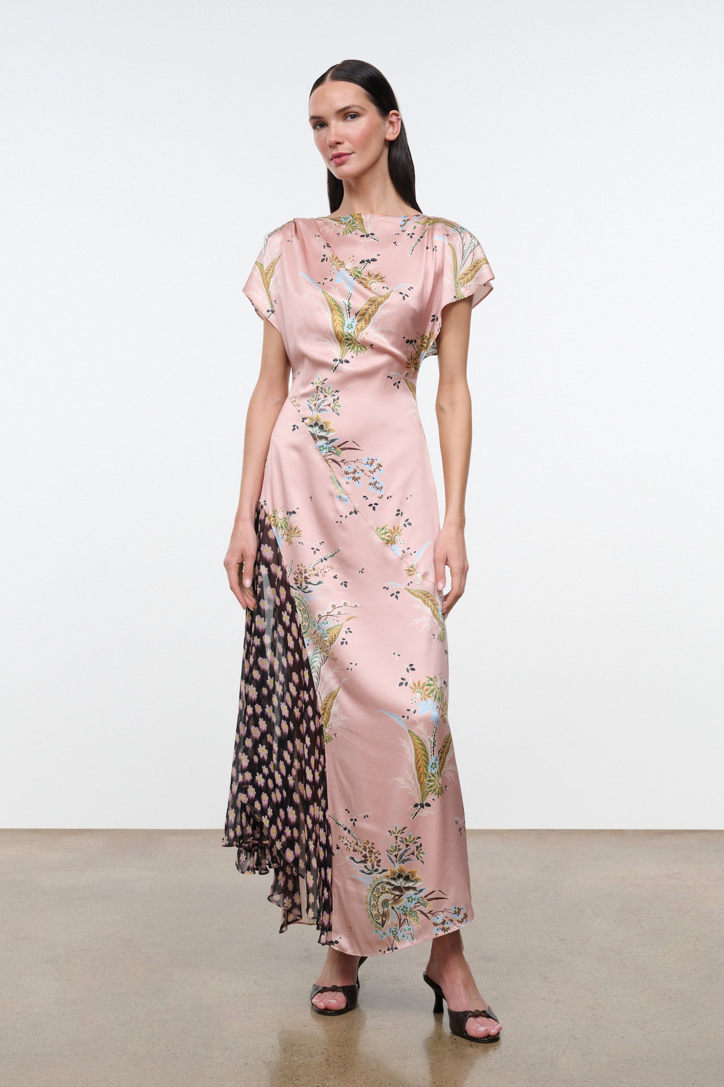 Fawn Silk Dress