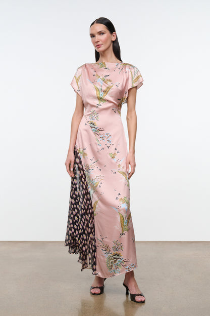 Fawn Silk Dress