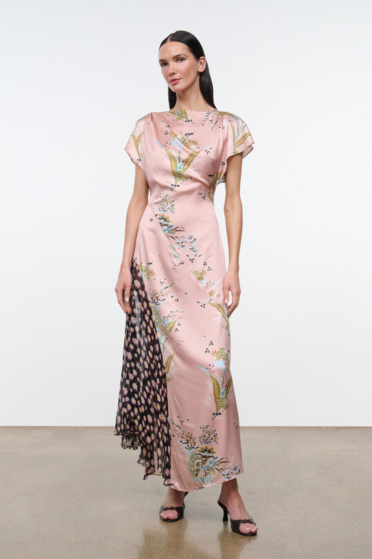 Fawn Silk Dress