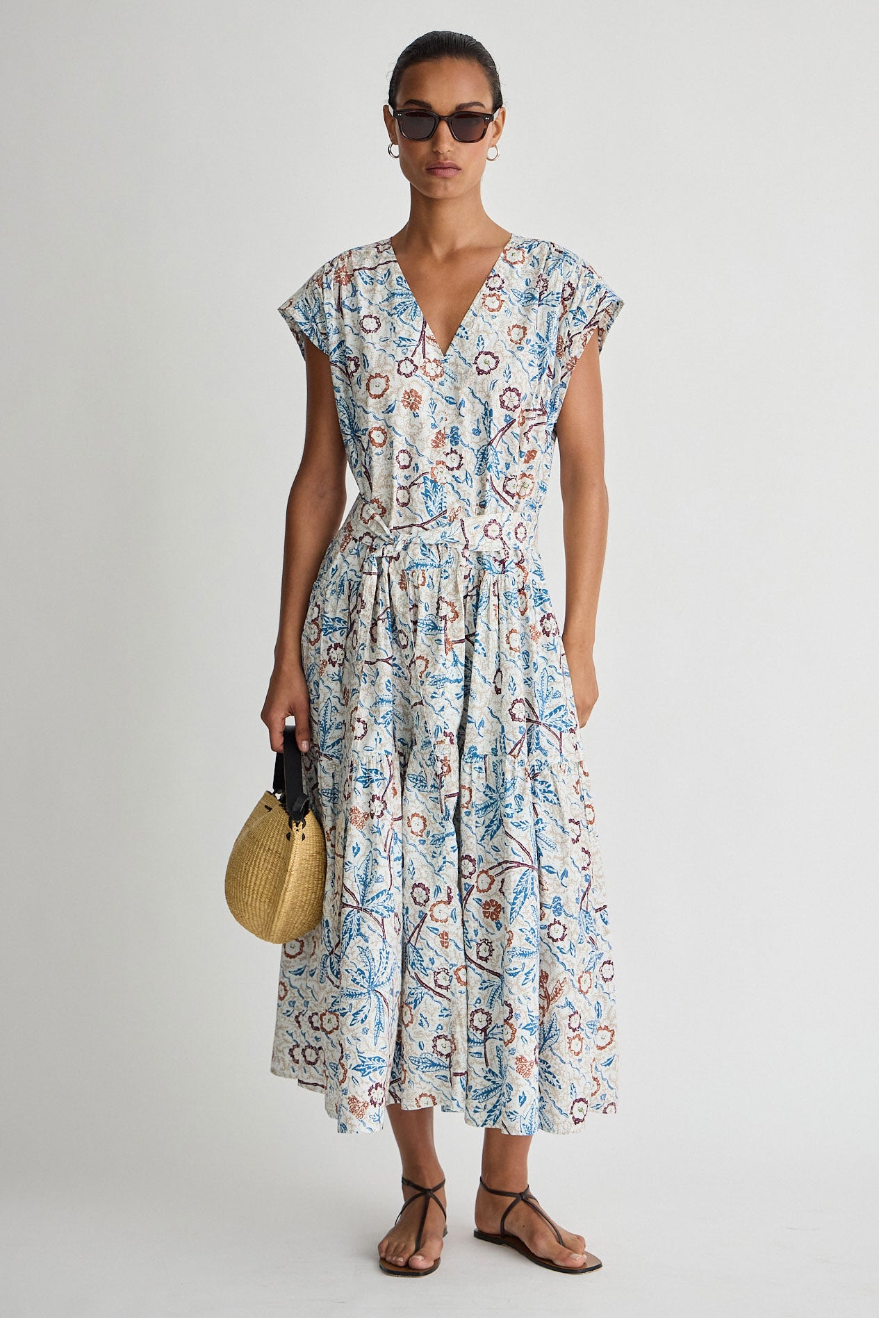 Agathe Tier Maxi Dress