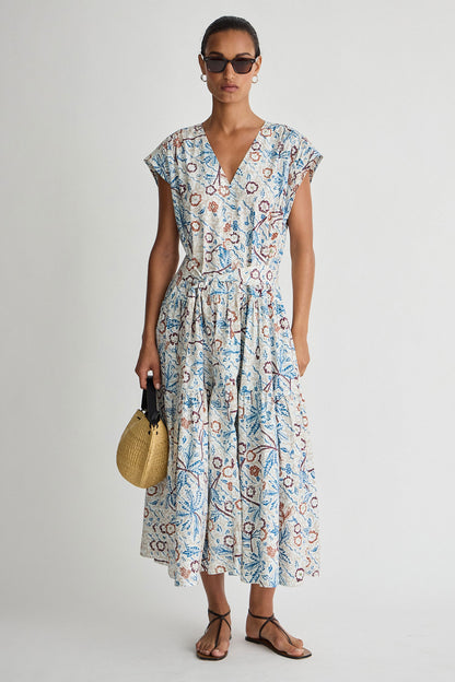 Agathe Tier Maxi Dress