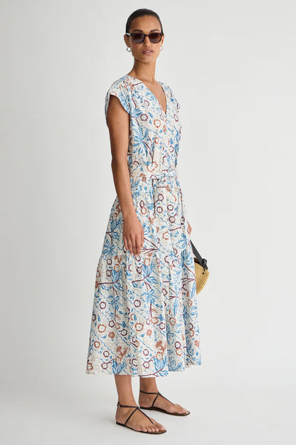 Agathe Tier Maxi Dress