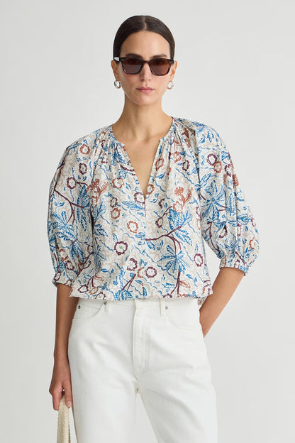 Nele Lantern Sleeve Top