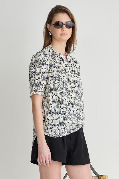 Textured Los Altos Top