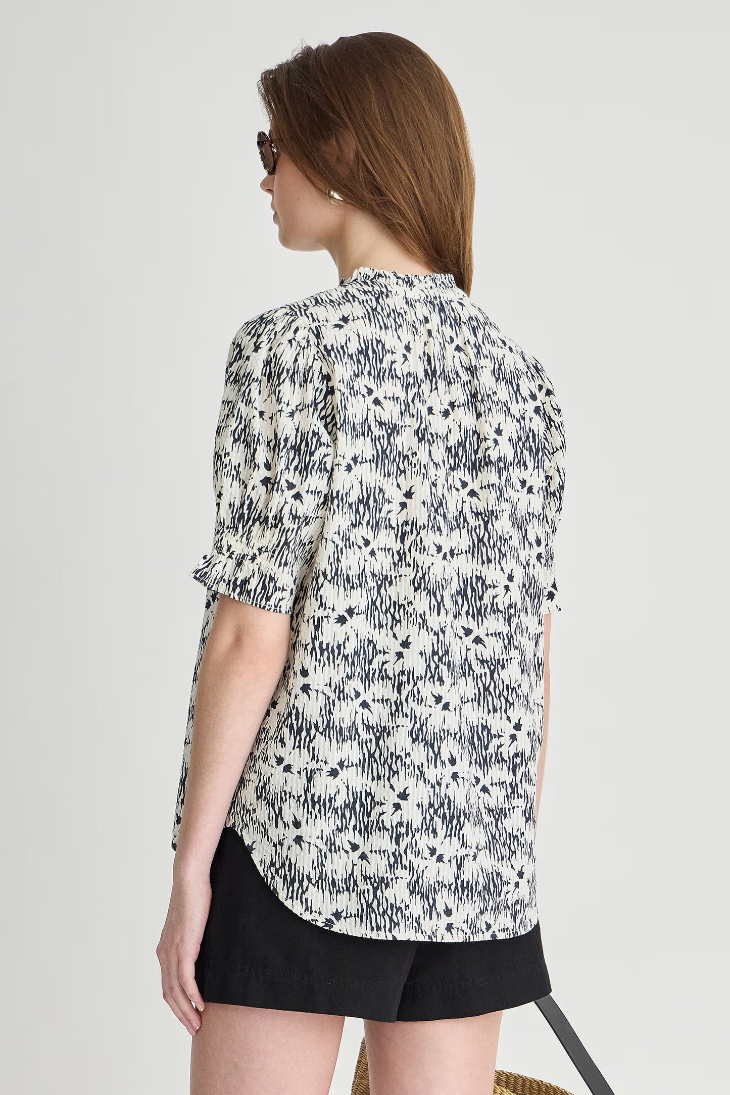 Textured Los Altos Top