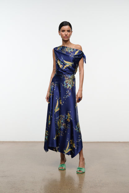 Portia Silk Dress