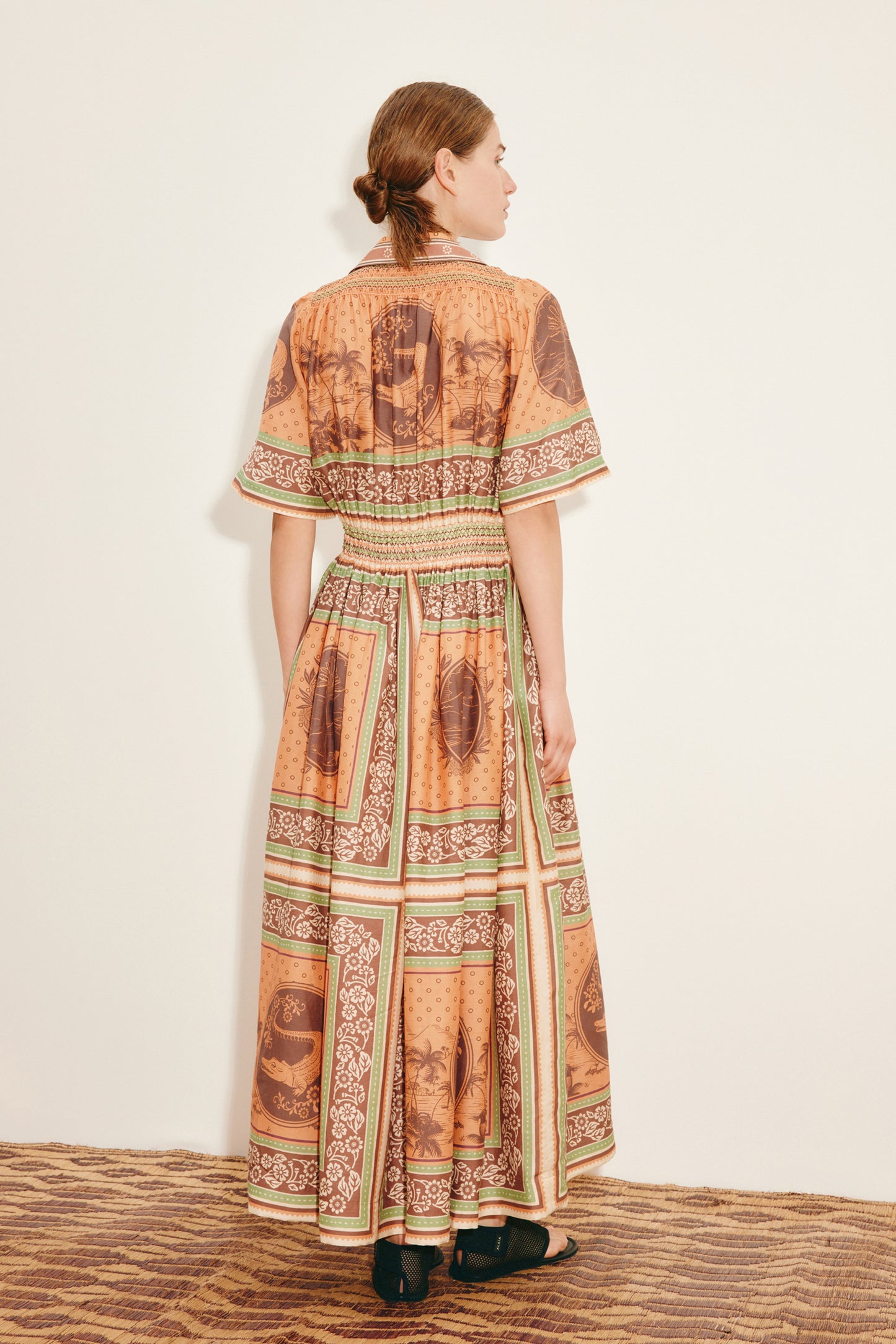 Alberta Smocked Shirtdress - FINAL SALE