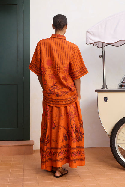 Boathouse Midi Skirt