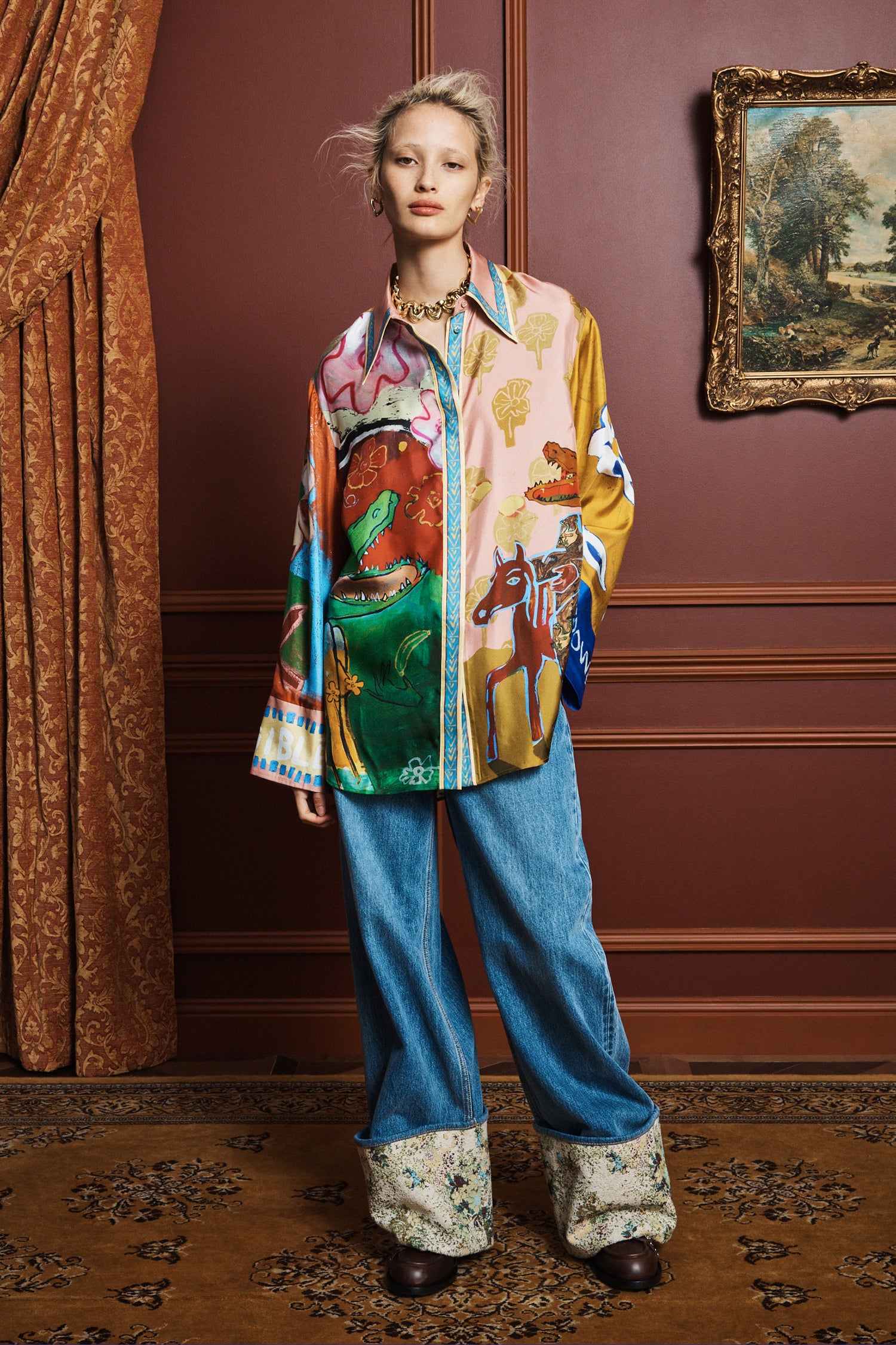 Mlak Silk Shirt – Samantha Ogilvie