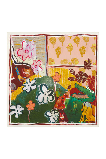 Mlak Silk Scarf