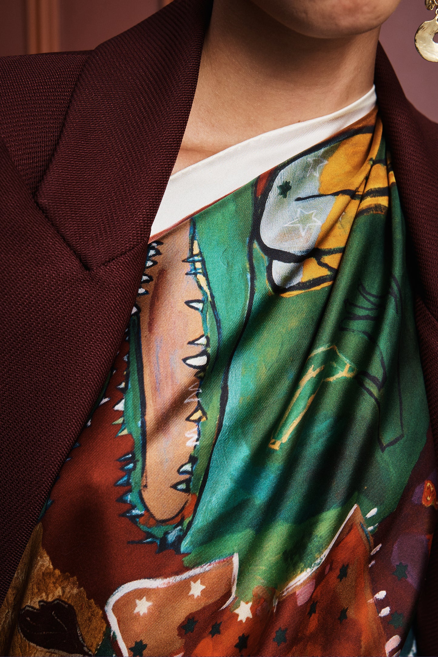 Mlak Silk Scarf