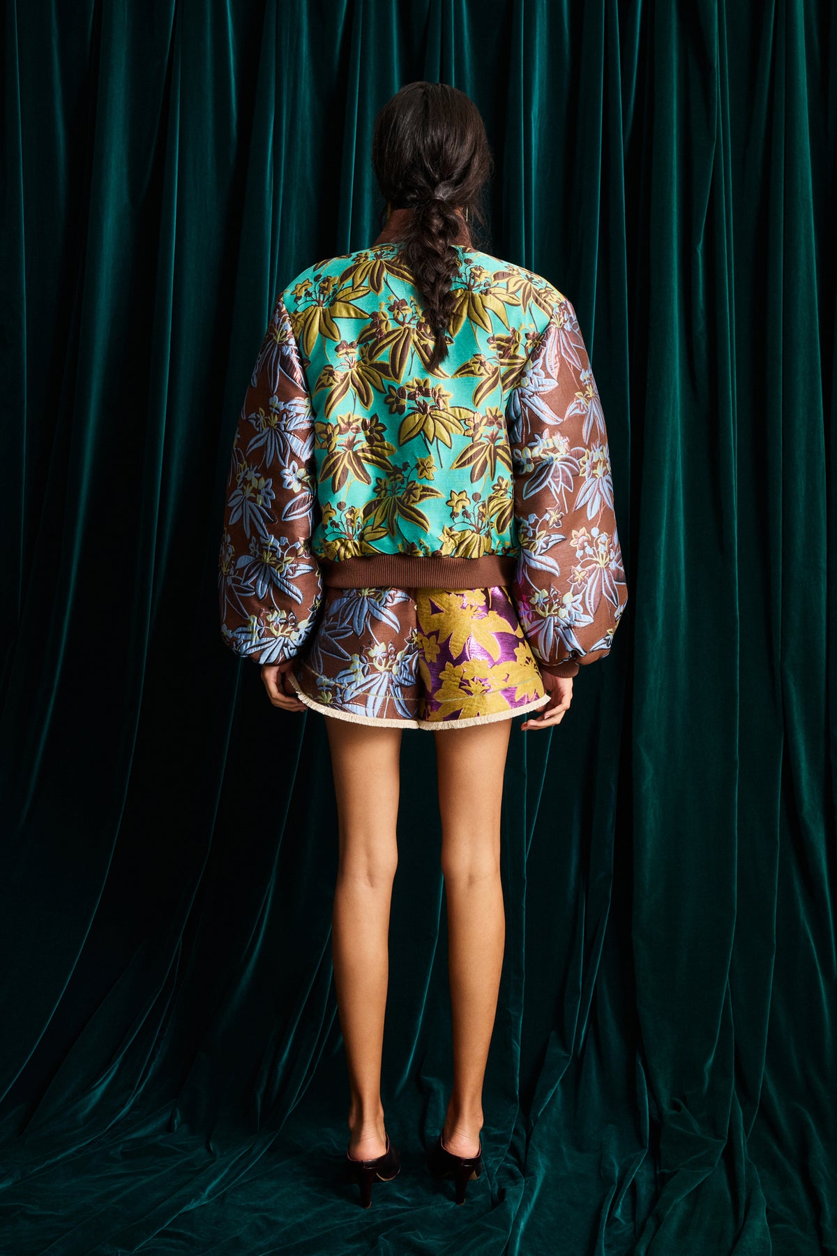 Bodie Jacquard Bomber Jacket
