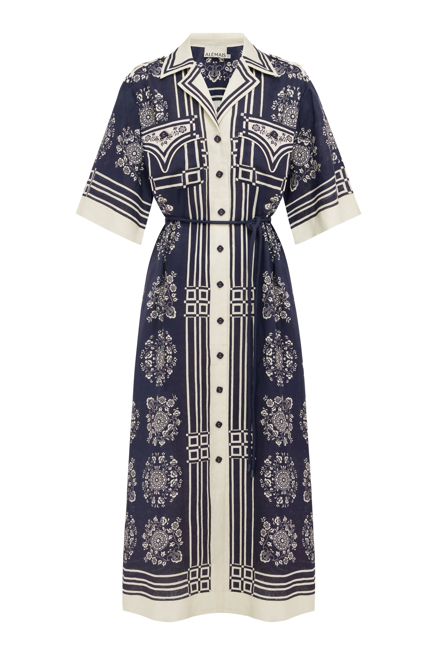 Banderra Linen Shirtdress
