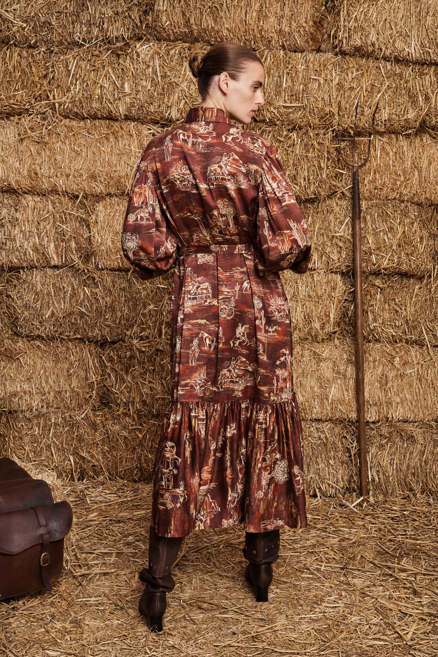 Ezra Silk Shirtdress