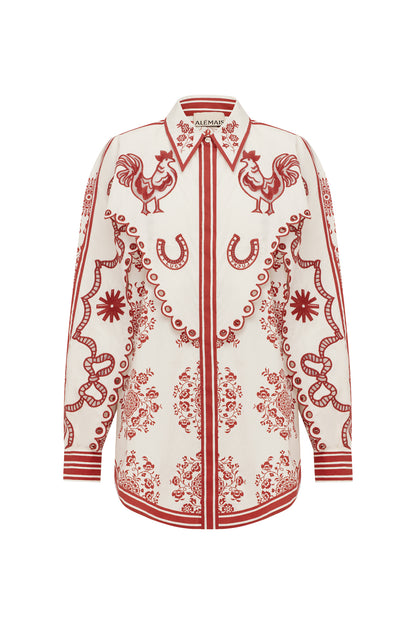 Giddy Embroidered Shirt