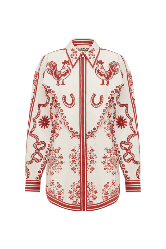 Giddy Embroidered Shirt
