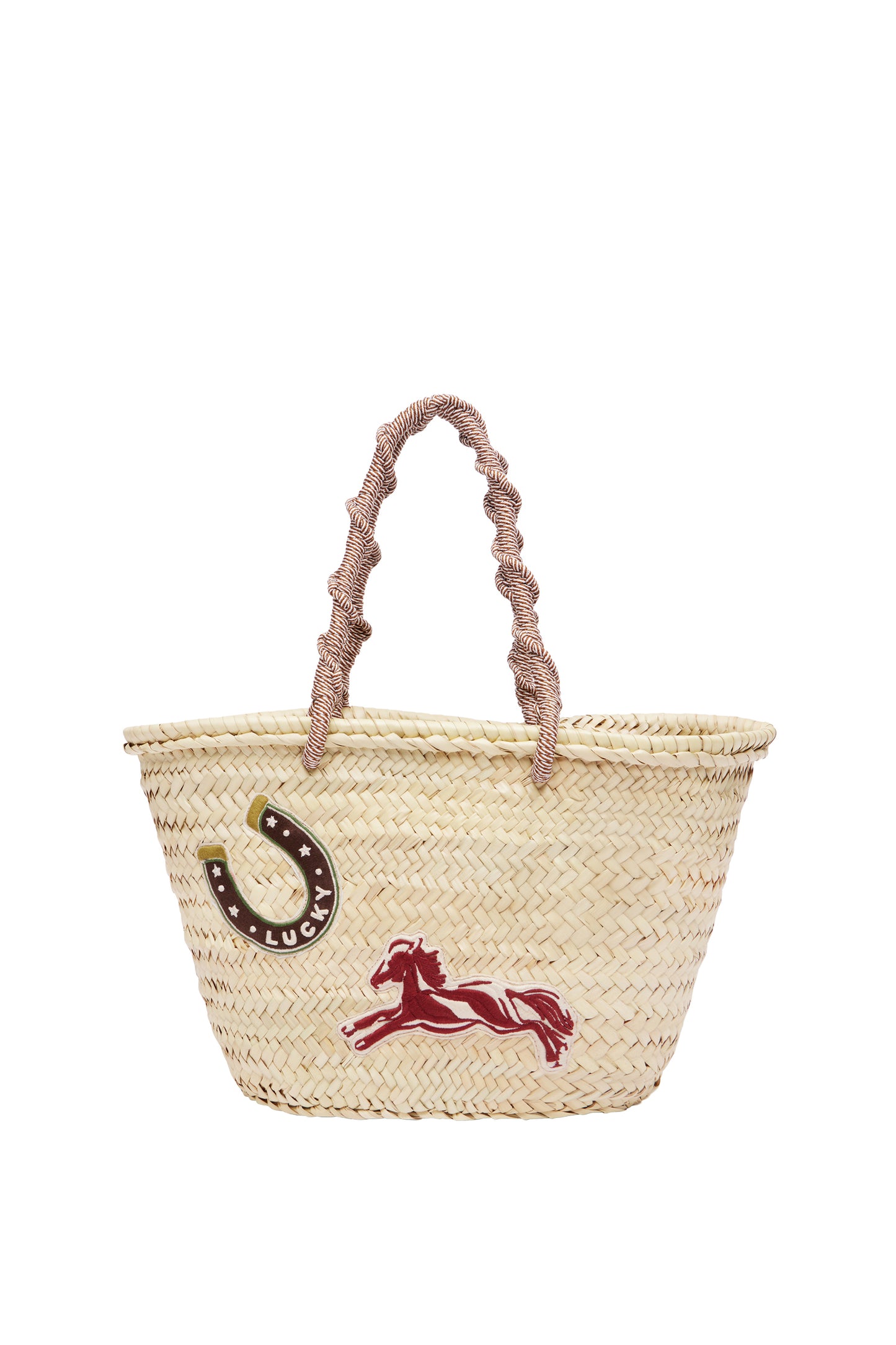 Ace Midi Macrame Basket Bag