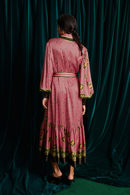 Lacey Silk Shirtdress