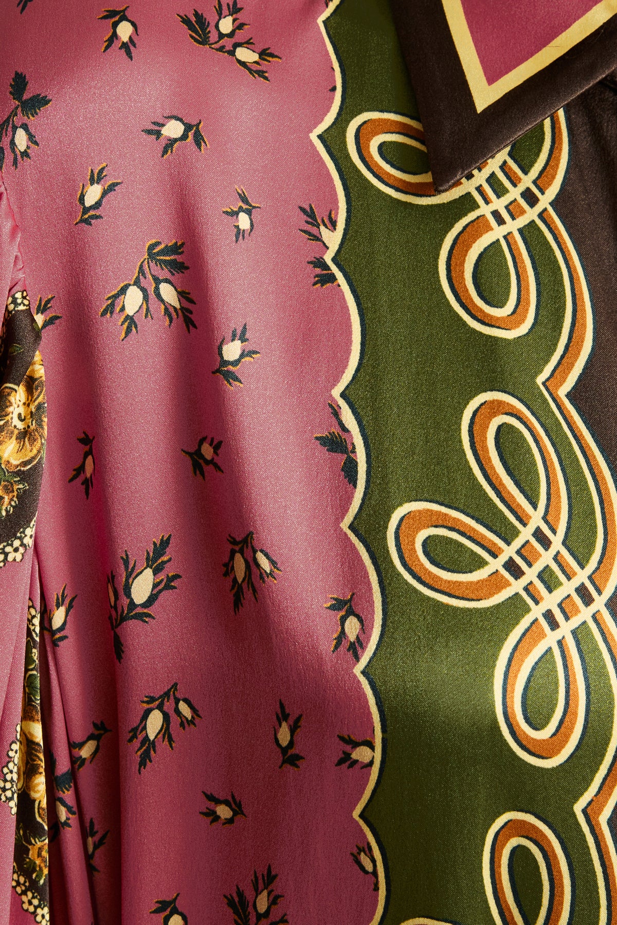 Lacey Silk Shirtdress