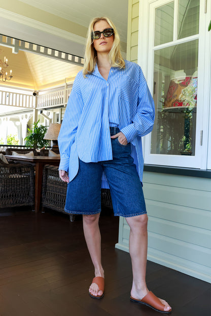 Aldea Oversized Button Down Shirt