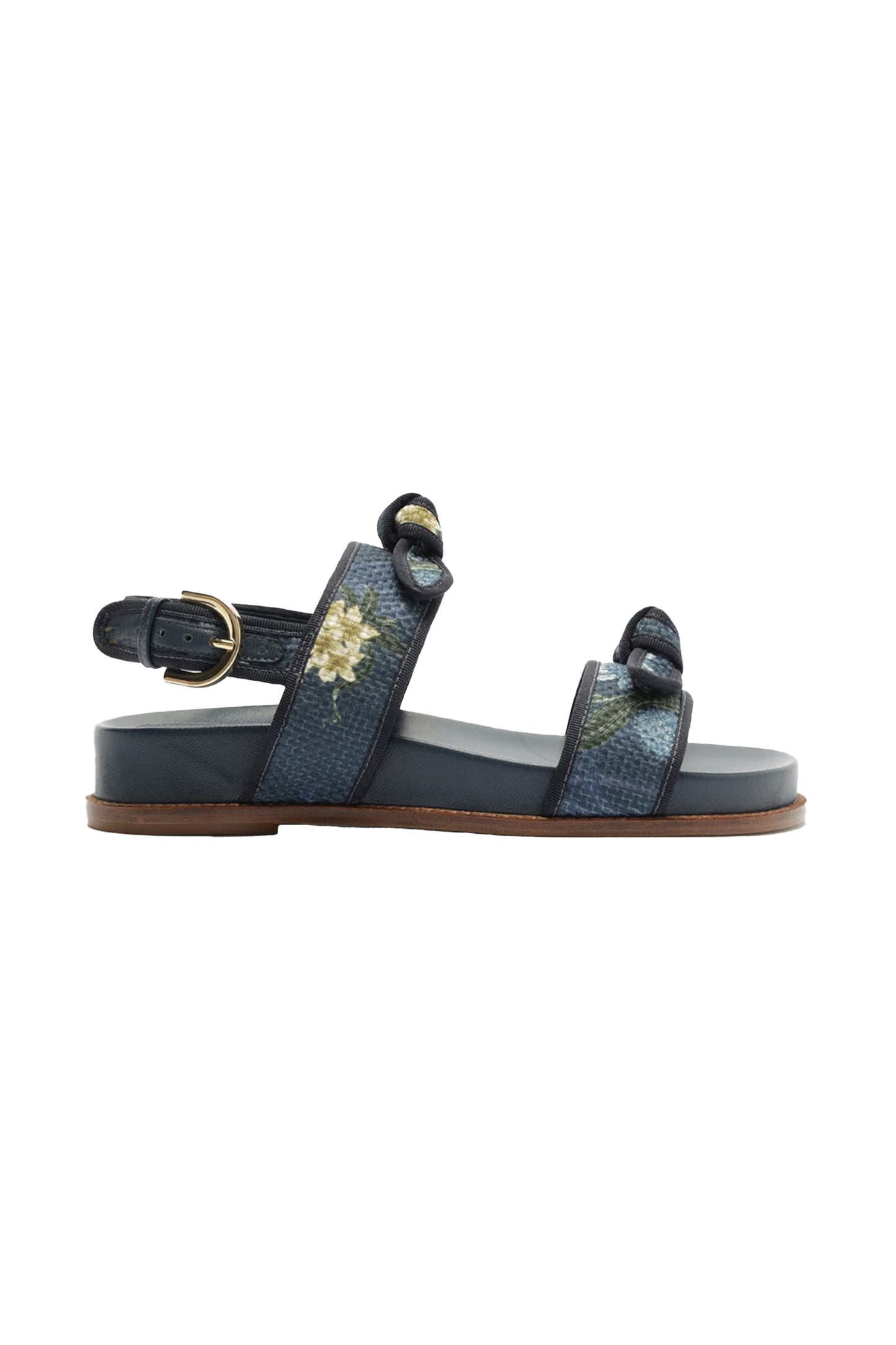 Grosgrain Raffia Sport Sandal