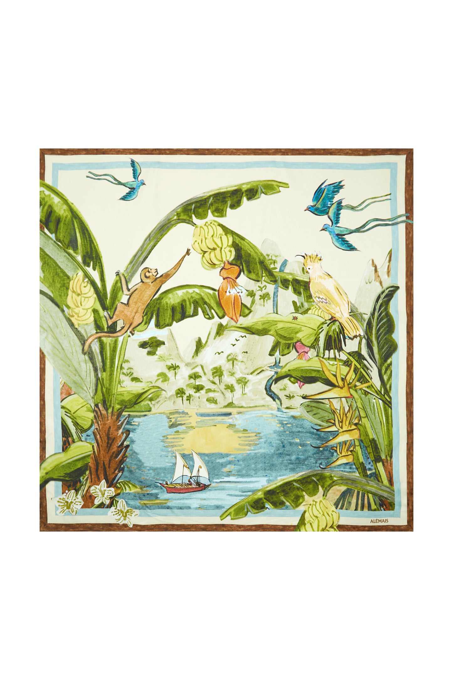 Toucan Tango Silk Scarf