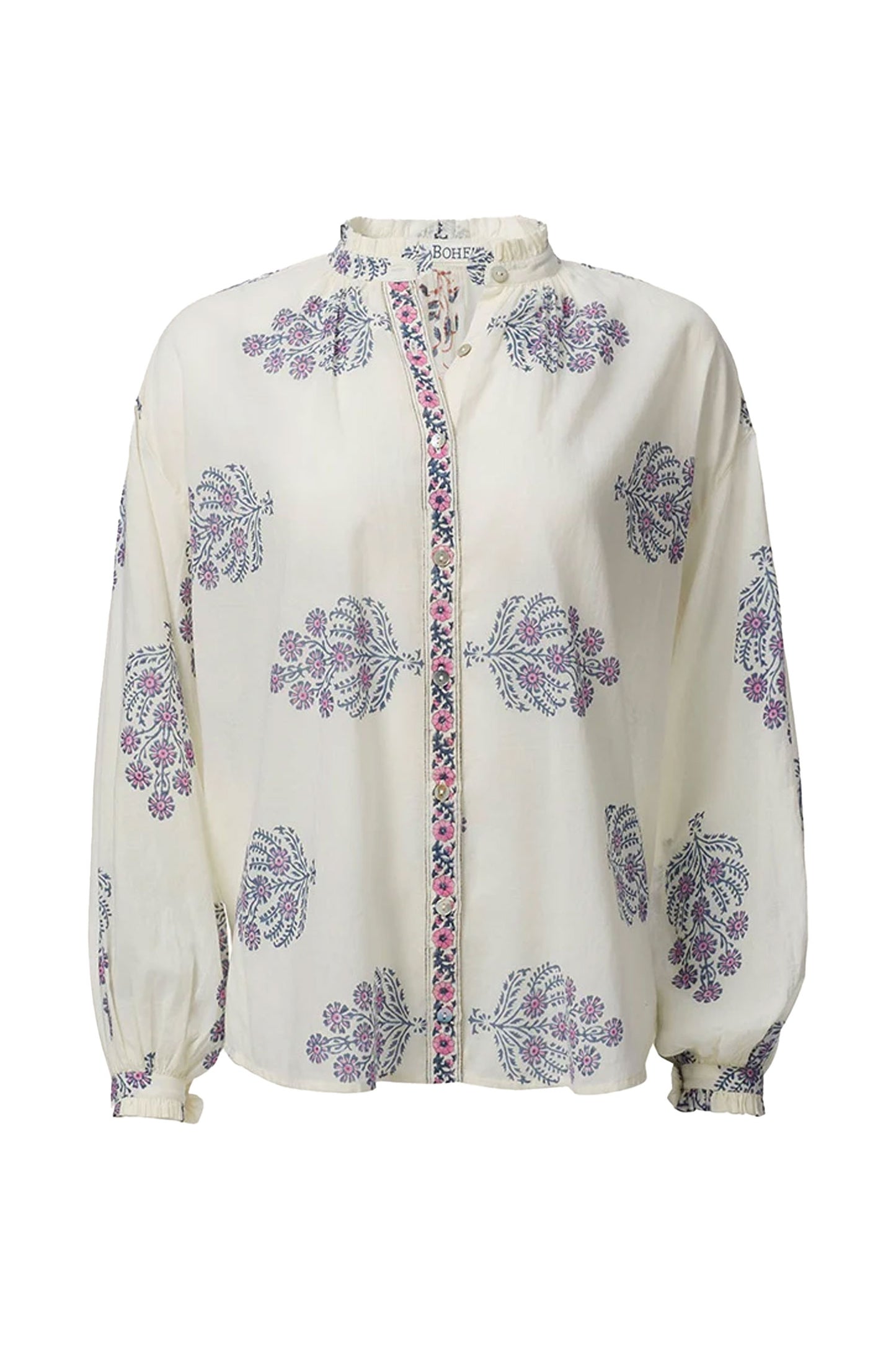 Poet Freesia Phlox Blouse