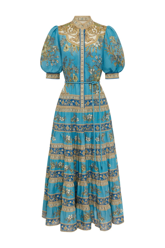 Cassie Tiered Midi Dress