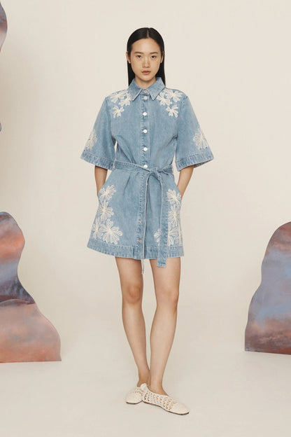 Charlene Denim Mini Dress