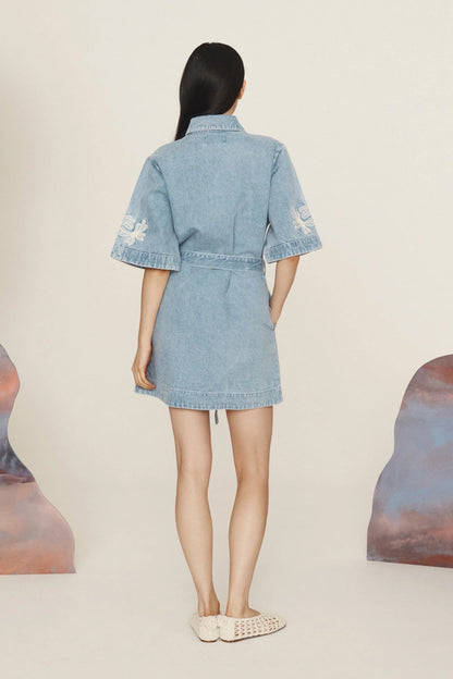 Charlene Denim Mini Dress