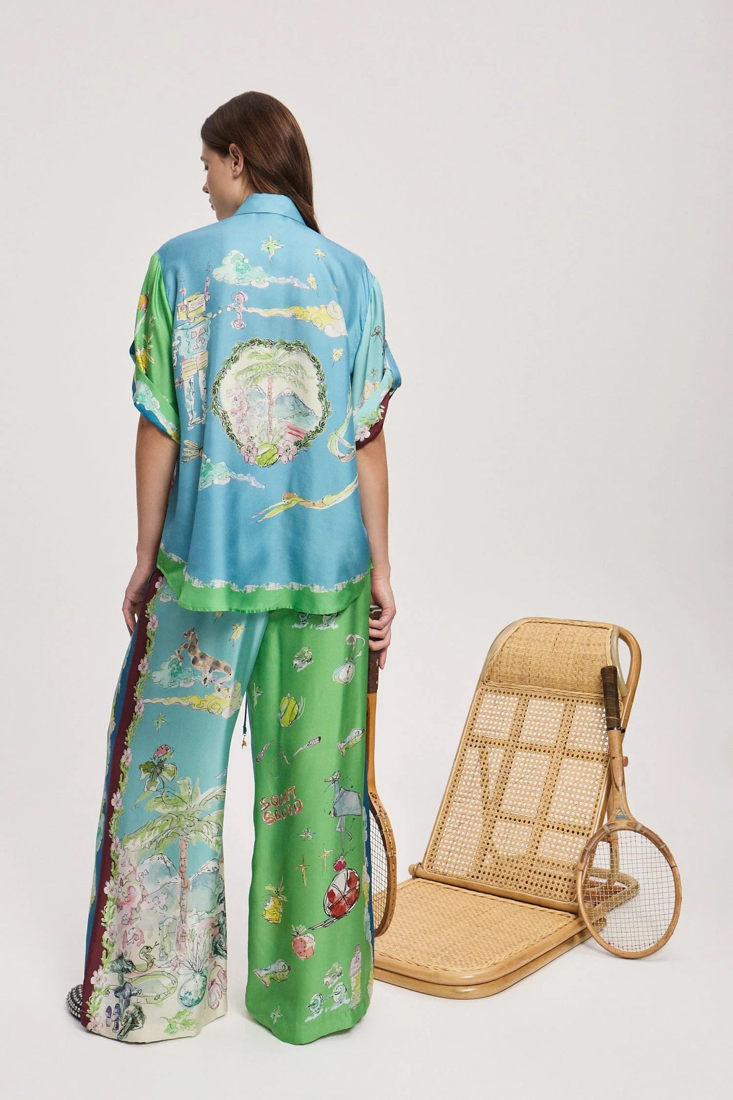 Daria Silk Pant