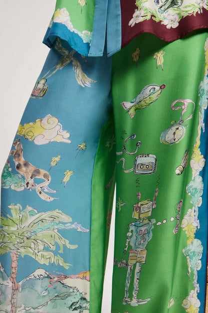 Daria Silk Pant