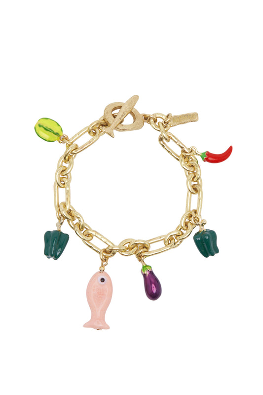 Tesori Fish Bead Bracelet