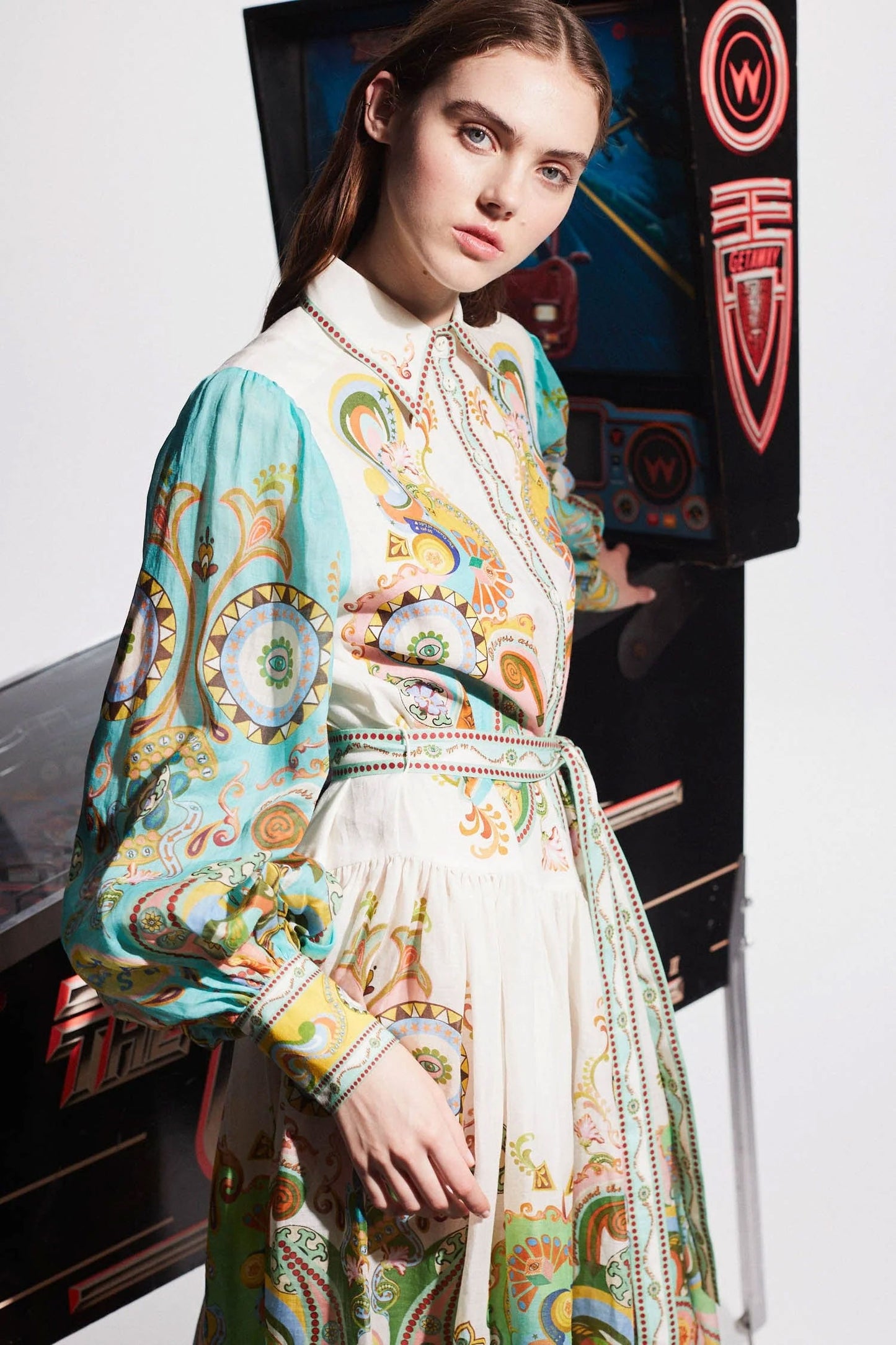 Pinball Shirtdress