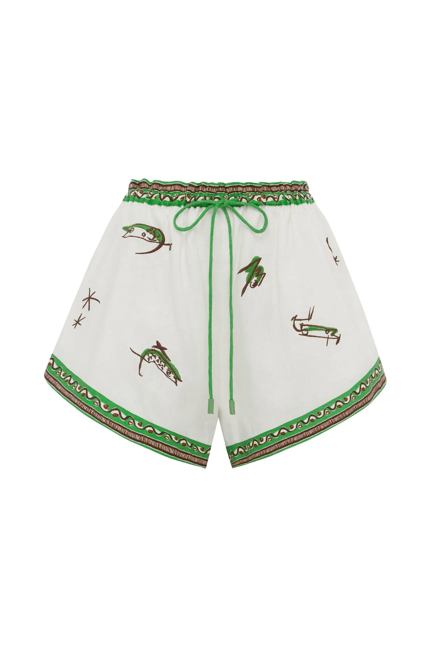 Wanda Embroidered Short