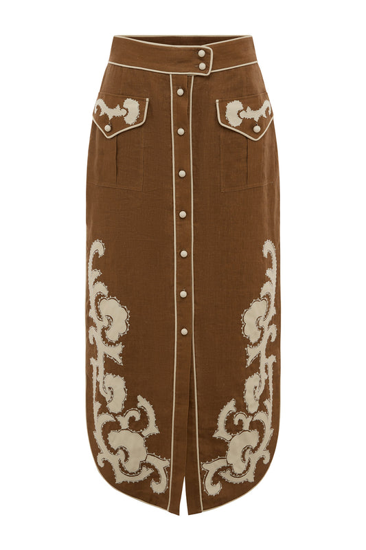 Ruby Applique Skirt