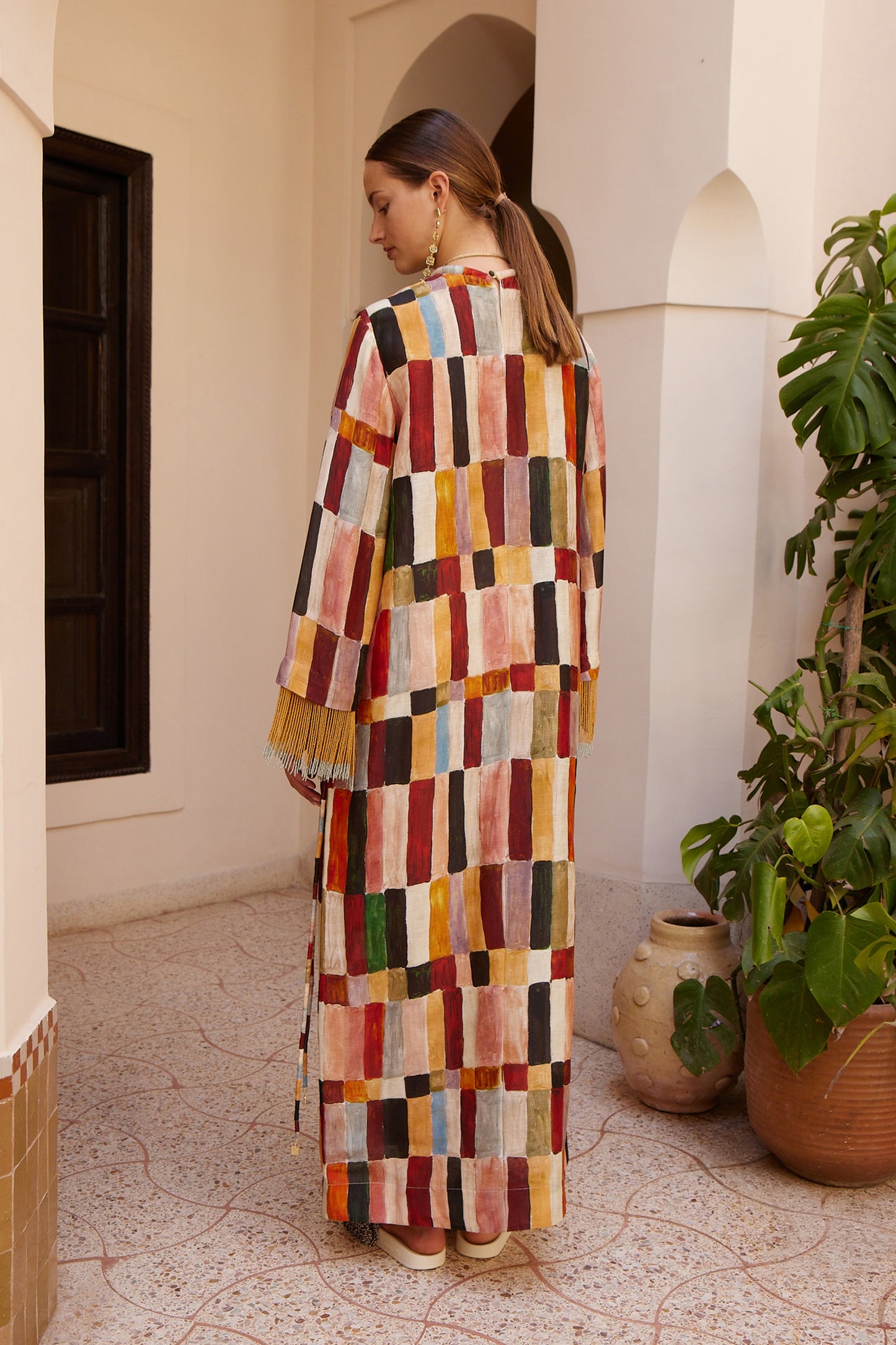 Majorelle Tunic Midi Dress