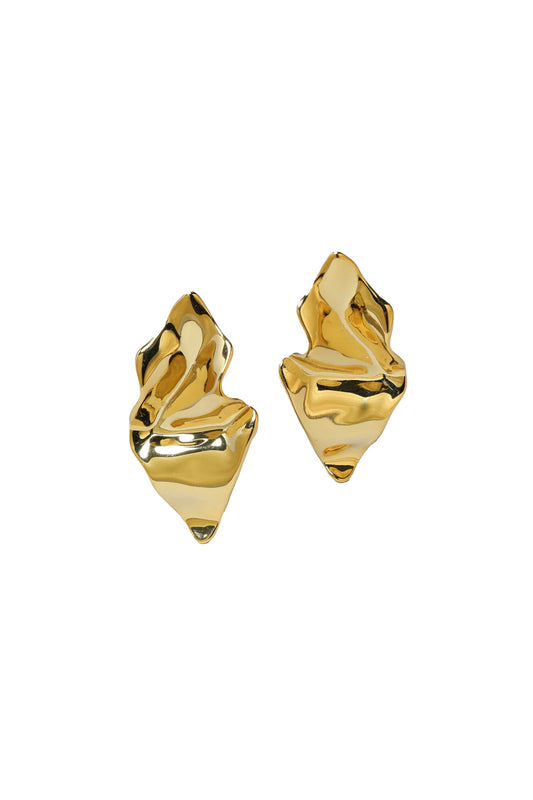 Crumpled Small Earrings