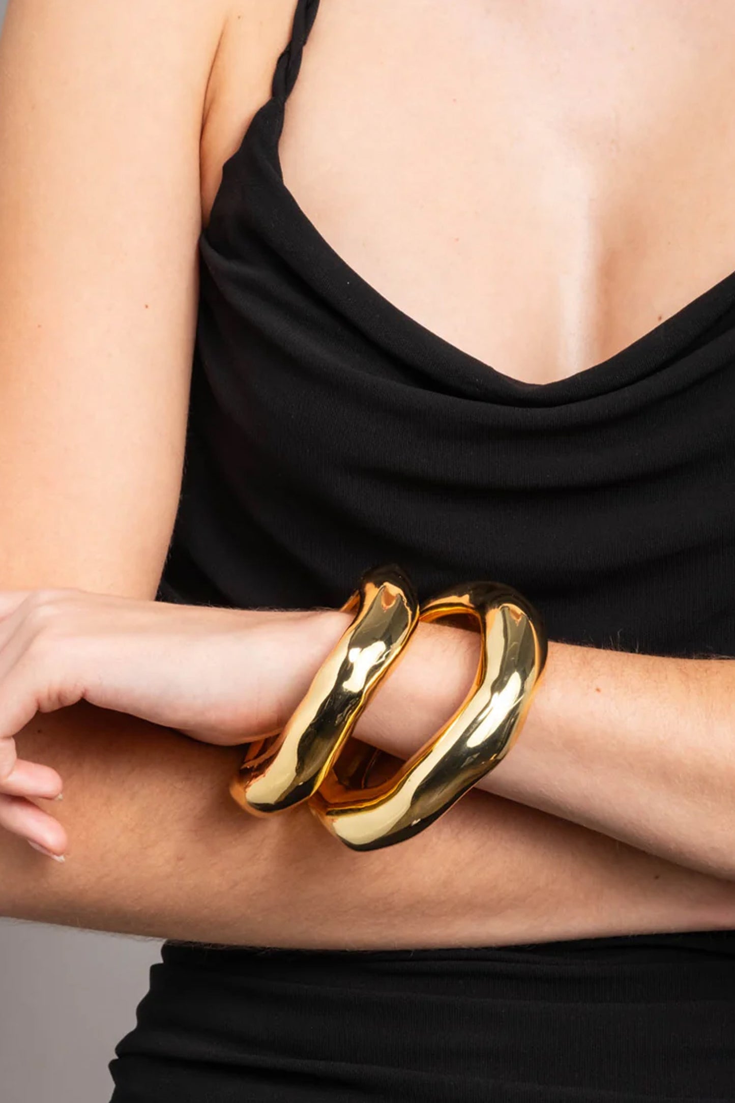 Large Molten Bangle