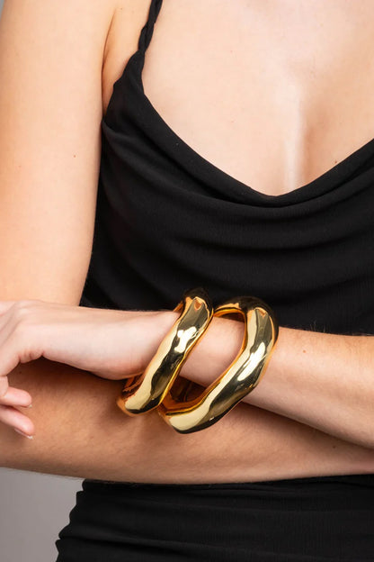 Large Molten Bangle