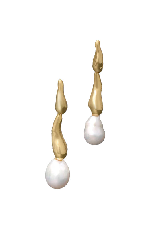 Perla Freshwater Drippy Earrings