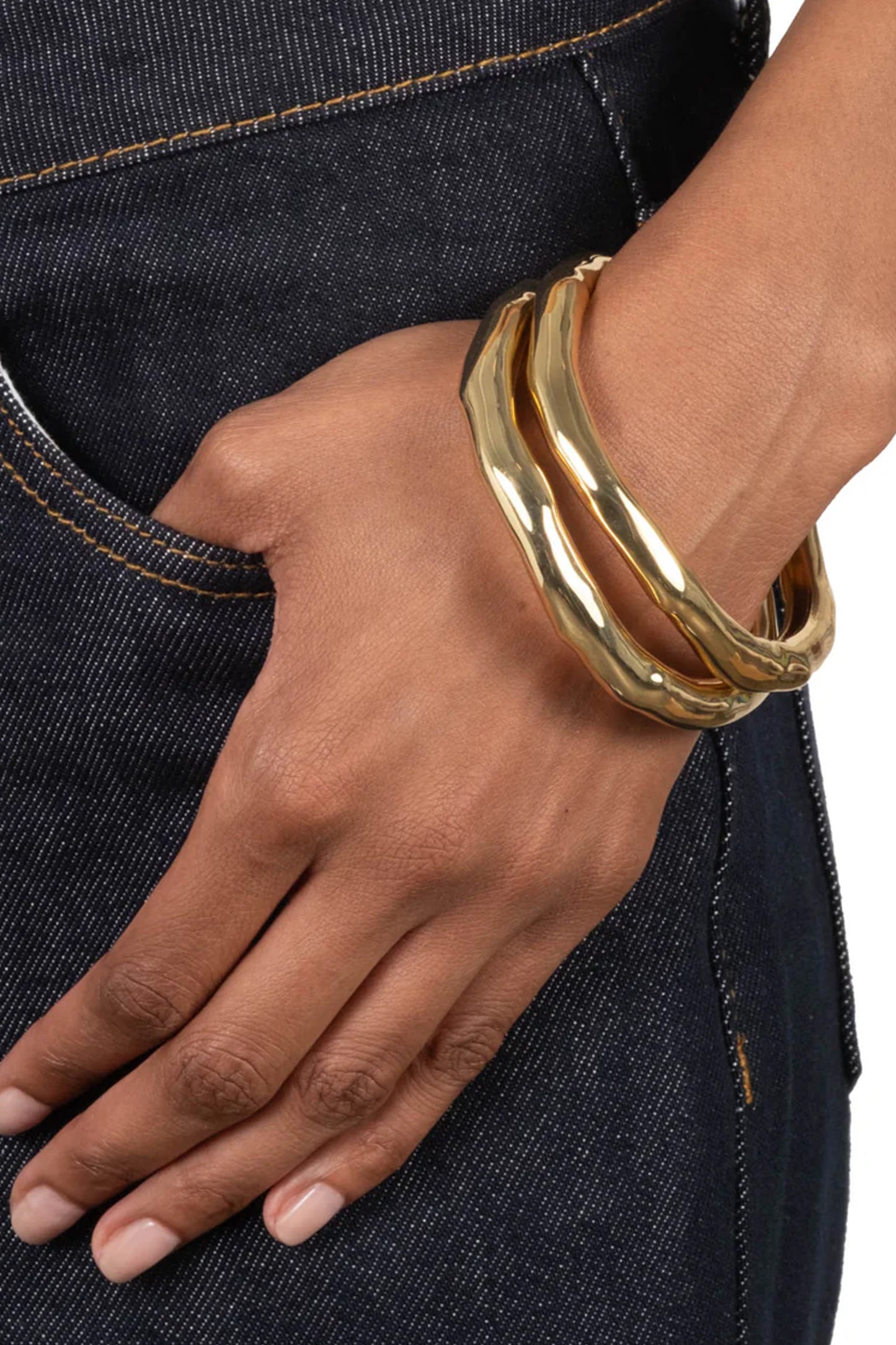 Small Molten Bangle