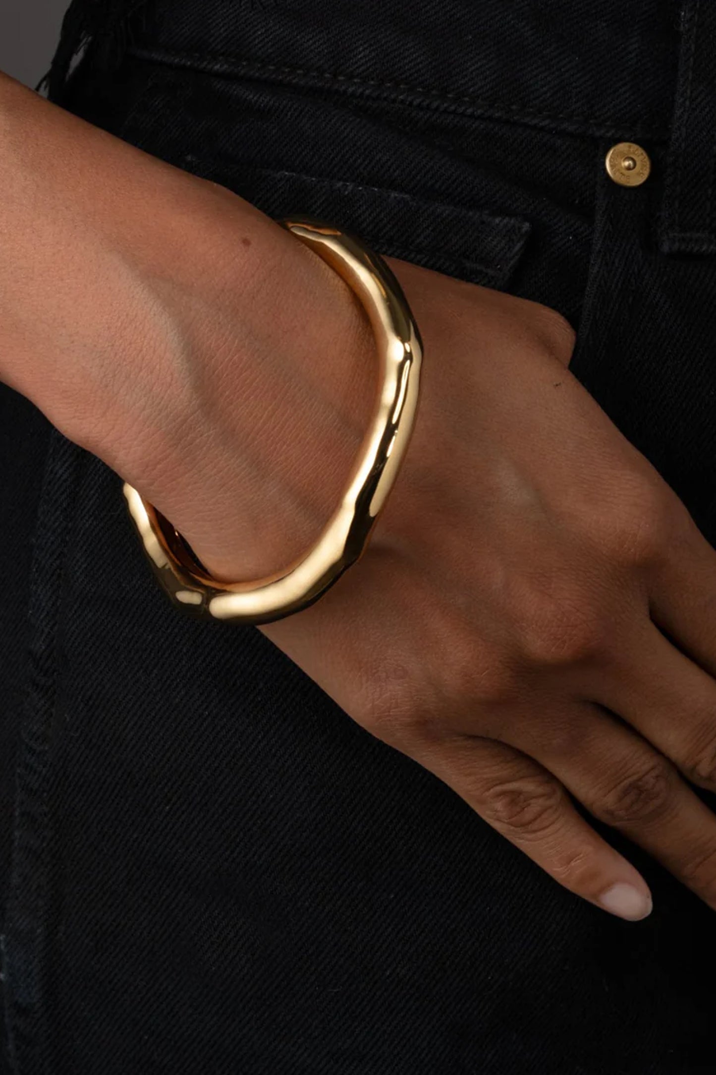 Small Molten Bangle