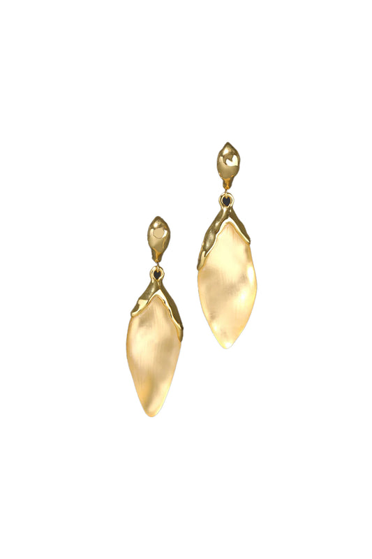 Lucite Petal Earrings