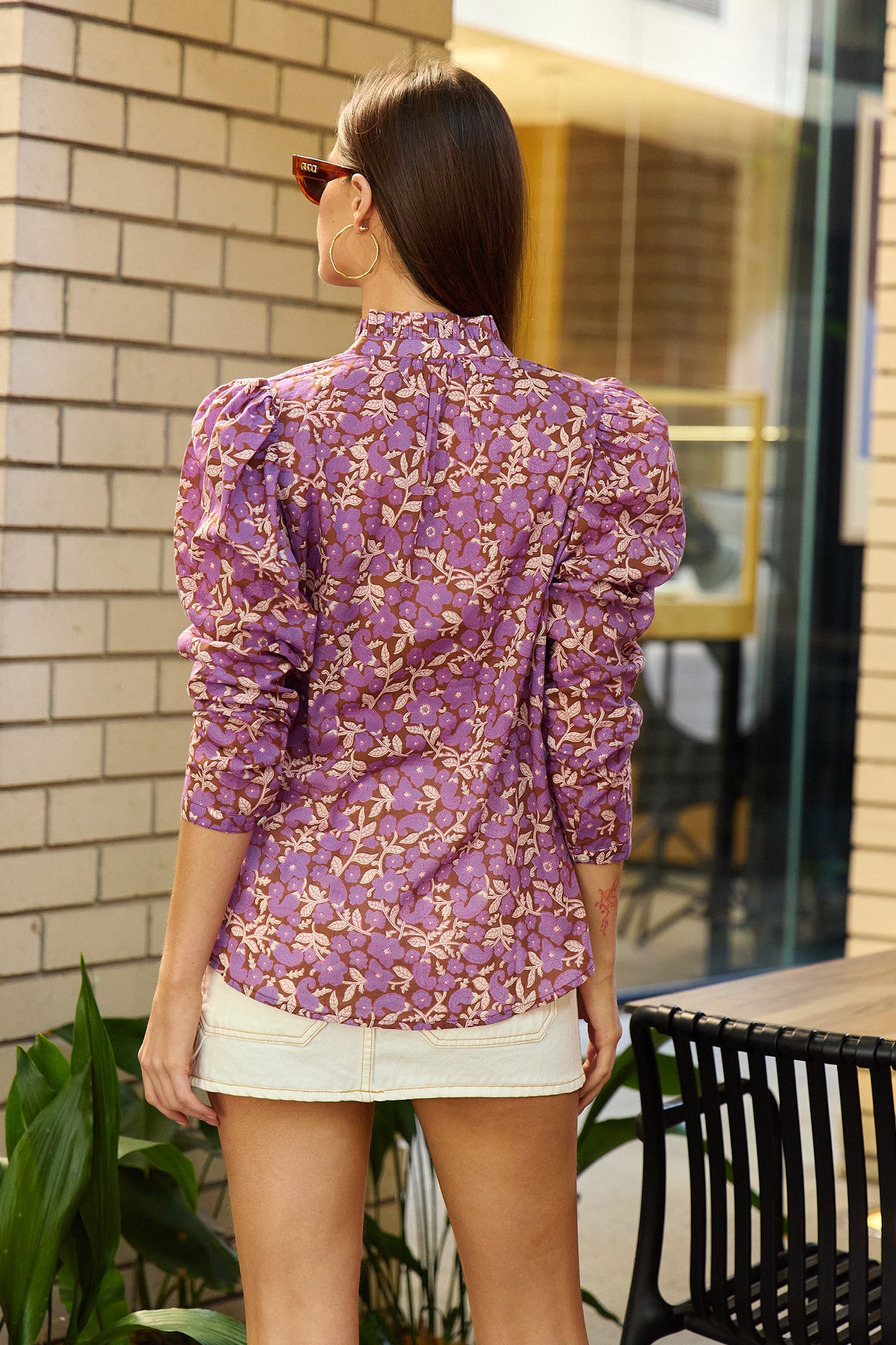 Artemis Twilight Floral Shirt