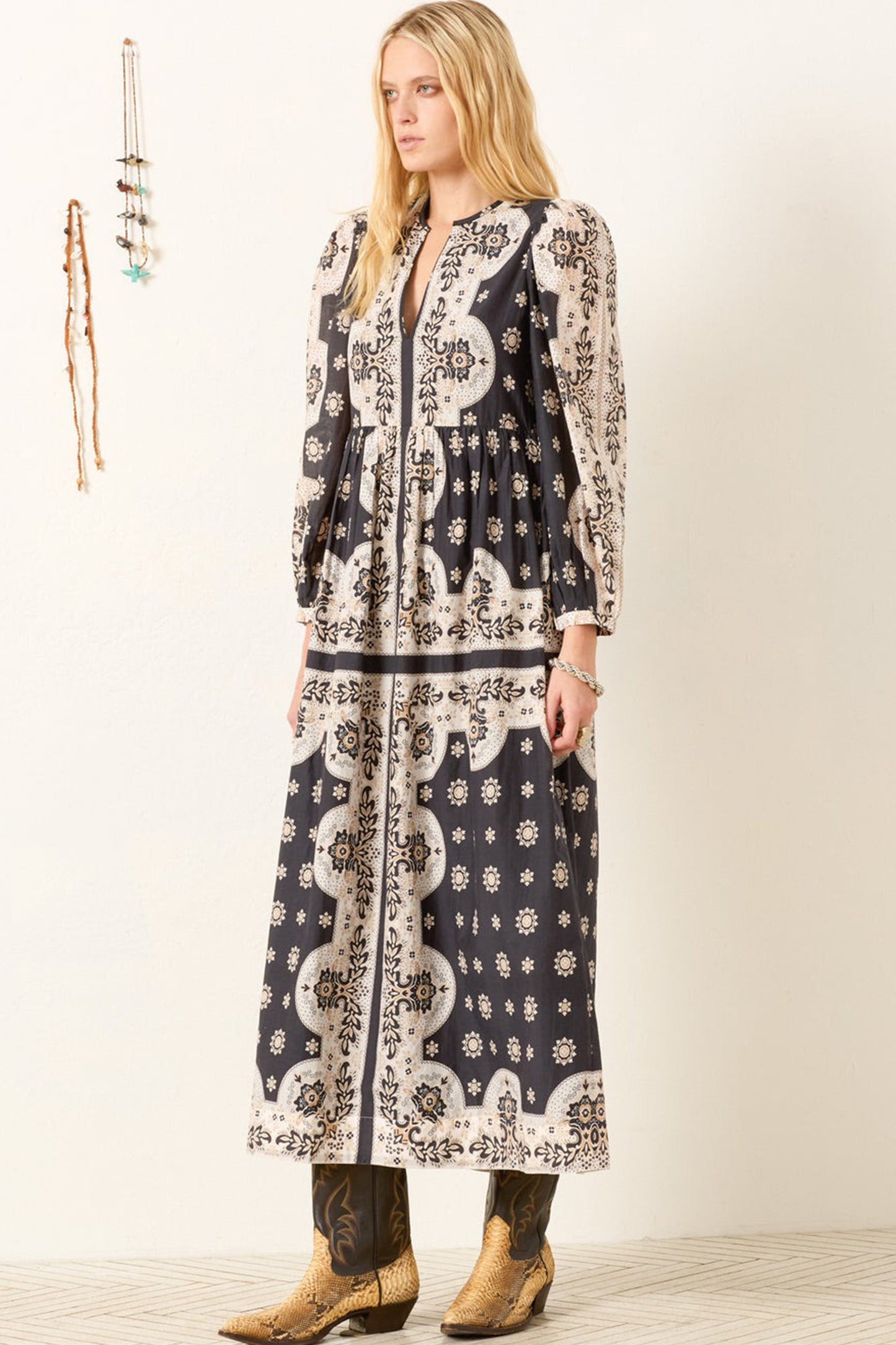 Winifred Bronco Bandana Dress