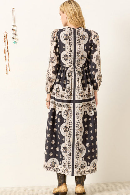 Winifred Bronco Bandana Dress