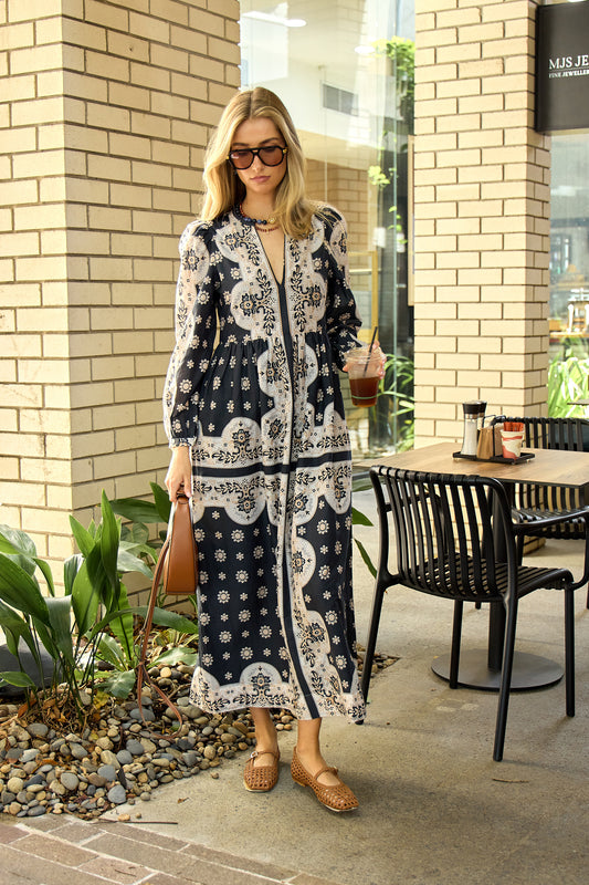 Winifred Bronco Bandana Dress