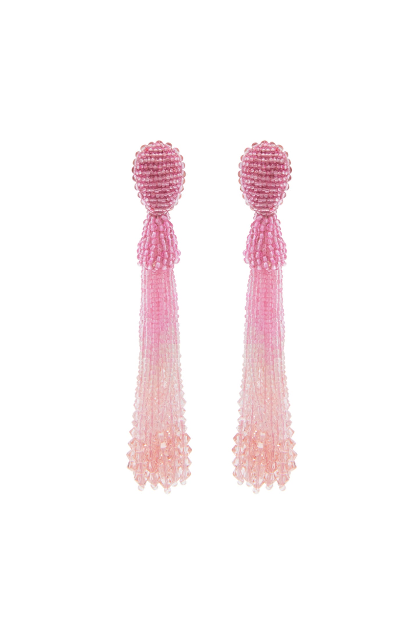 Beaded Ombre Tassel Earring