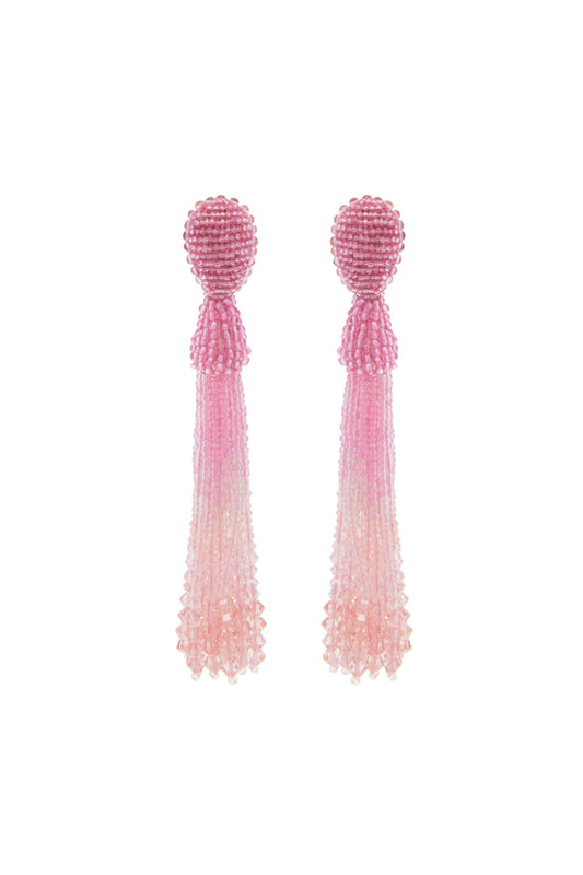 Beaded Ombre Tassel Earring